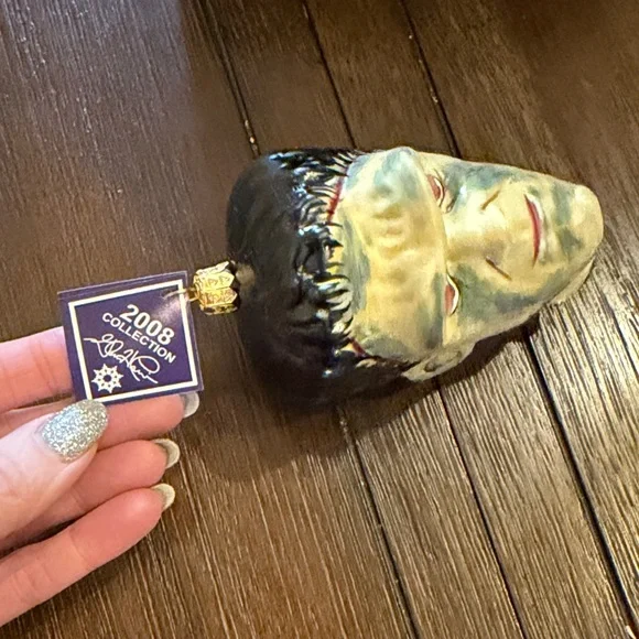 Frankenstein Head Ornament - Picture 4 of 8